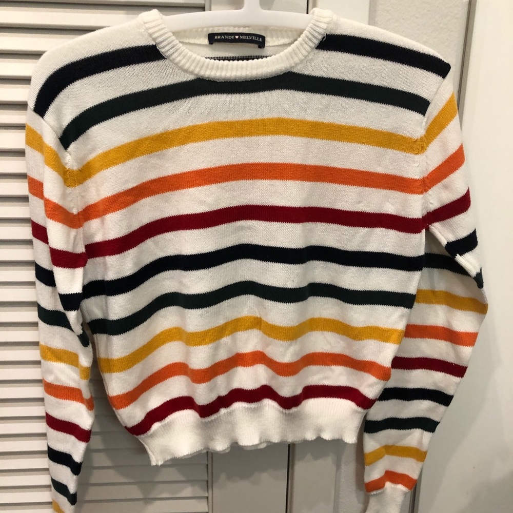 Brandy Melville Rainbow Sweater
